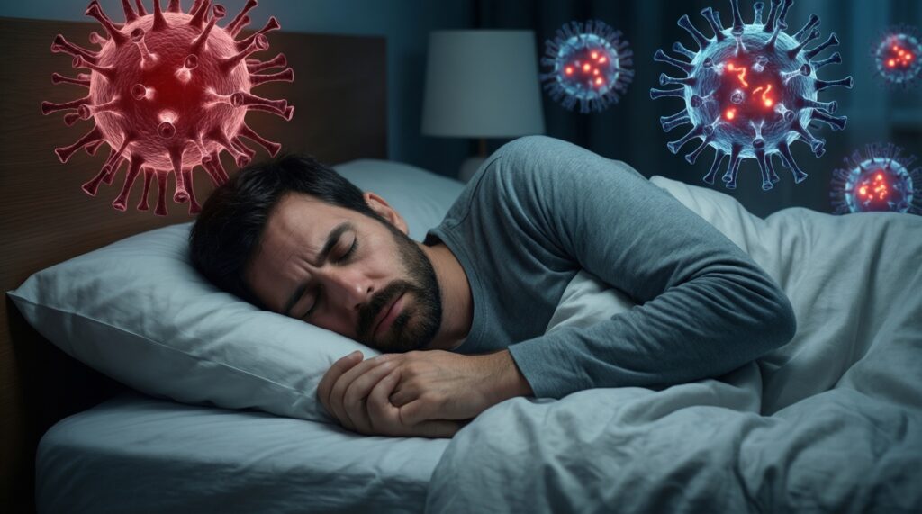 Сон и здоровье: как недосып влияет на иммунитет, гормоны и вес - иллюстрация