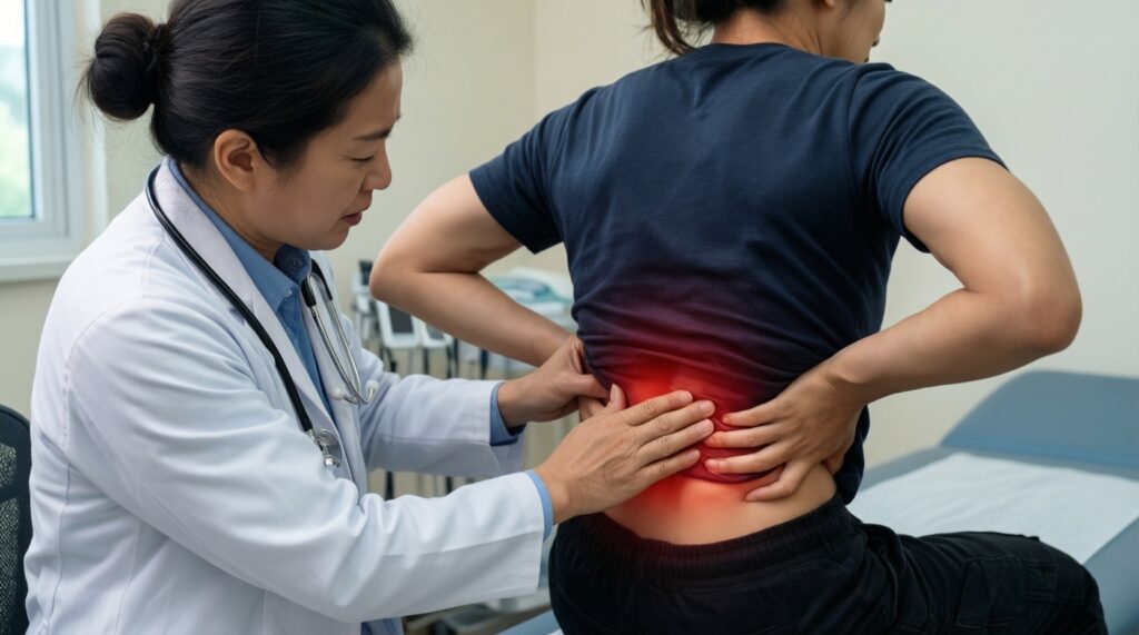 Боль в спине: когда это 