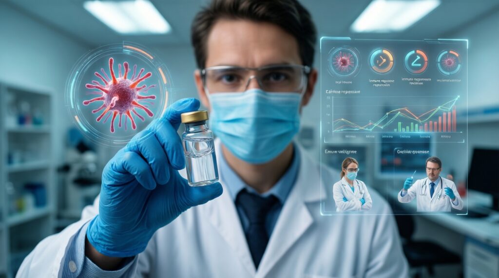 Вакцины: как они создаются, проверяются и почему важны для общества - иллюстрация