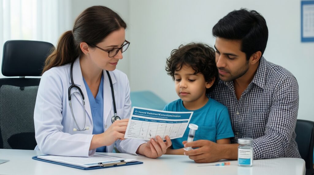 Детская вакцинация и календарь прививок: ответы на частые вопросы родителей - иллюстрация