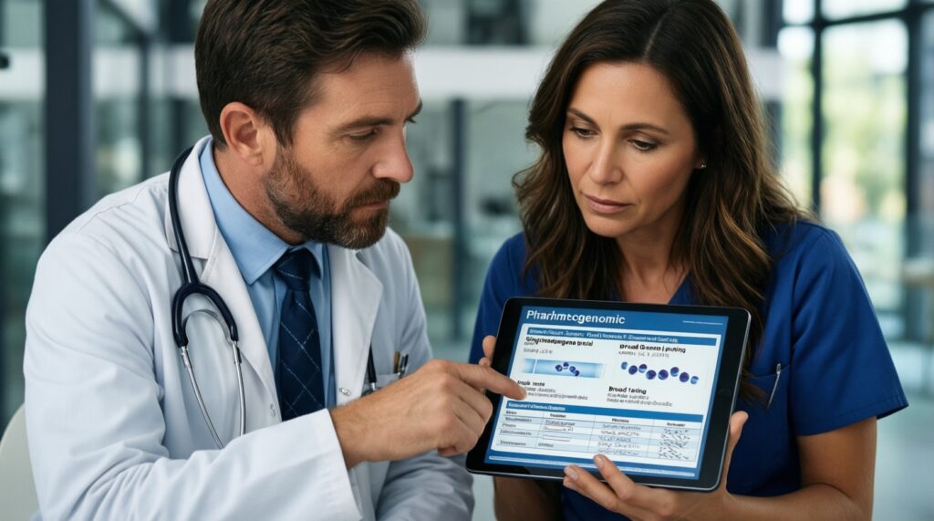 Персонализированная медицина: как гены влияют на подбор терапии - иллюстрация