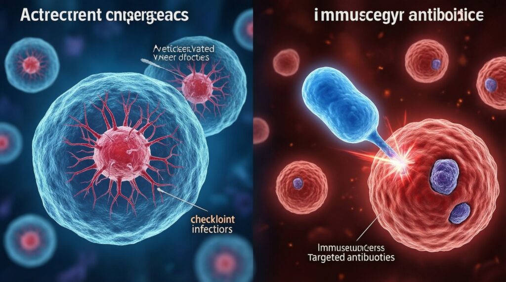 Современная онкология: иммунотерапия, таргетные препараты и их ограничения - иллюстрация