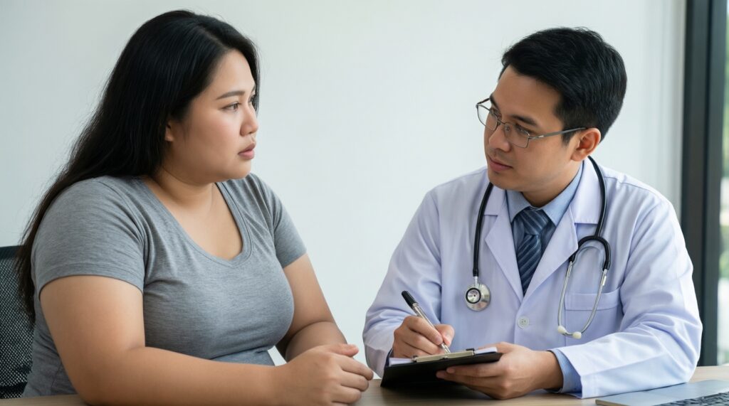 Ожирение как болезнь: роль метаболизма, аппетита и медицинской терапии - иллюстрация