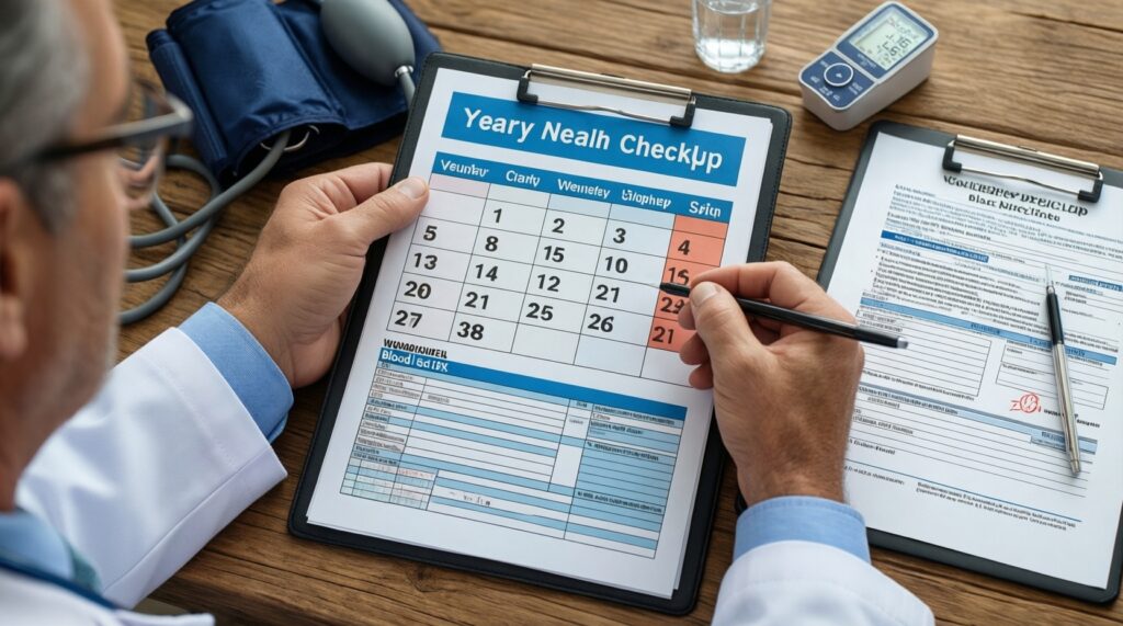 Профилактика в 30/40/50+: чек-лист обследований и привычек по возрастам - иллюстрация