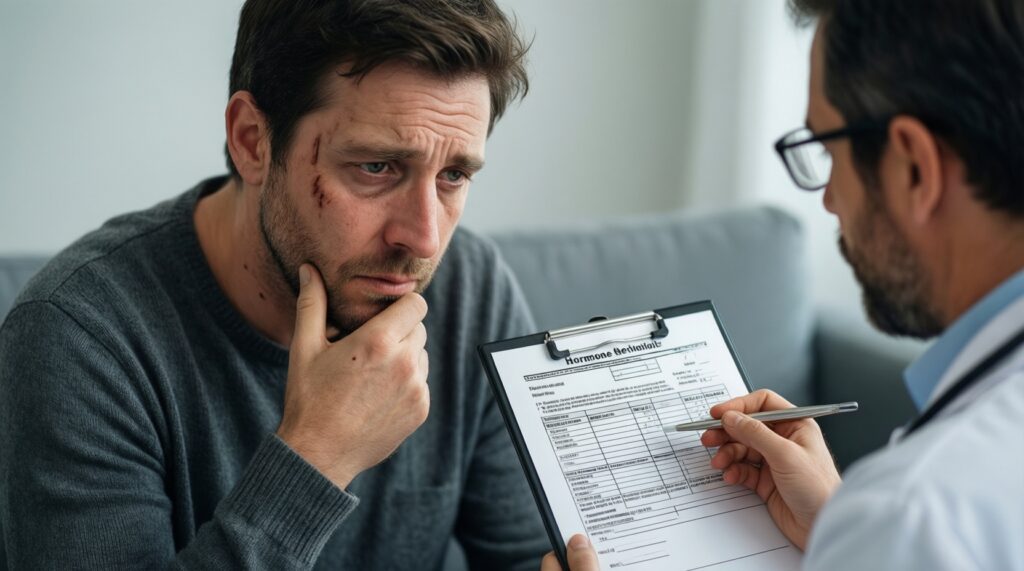 Мужское здоровье: мифы и факты о тестостероне и возрастных изменениях - иллюстрация