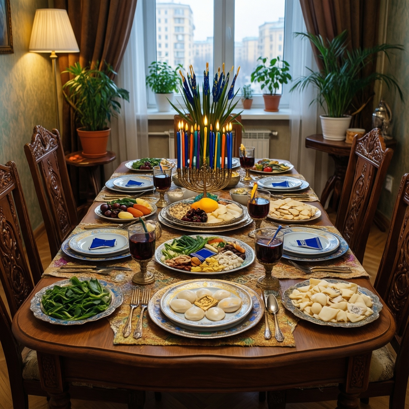Еврейские праздники в Москве: как собрать кошерный стол от Рош а-Шана до Песаха и Хануки